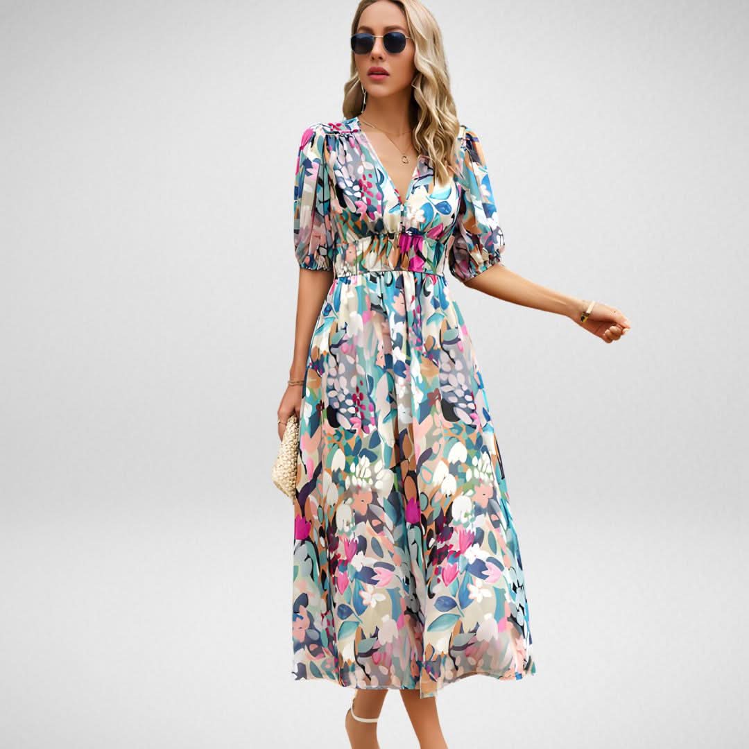 Brittany | Elegant Midi Dress