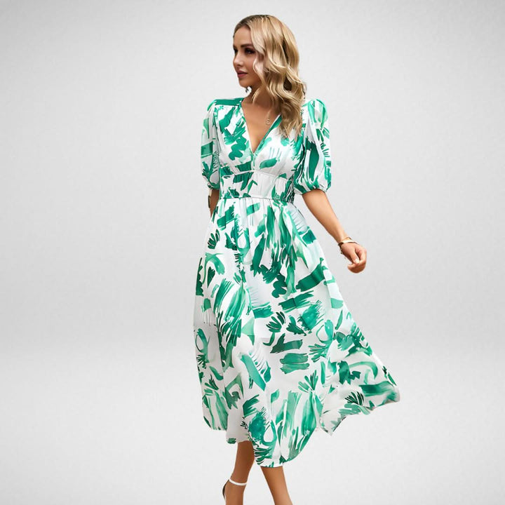 Brittany | Elegant Midi Dress