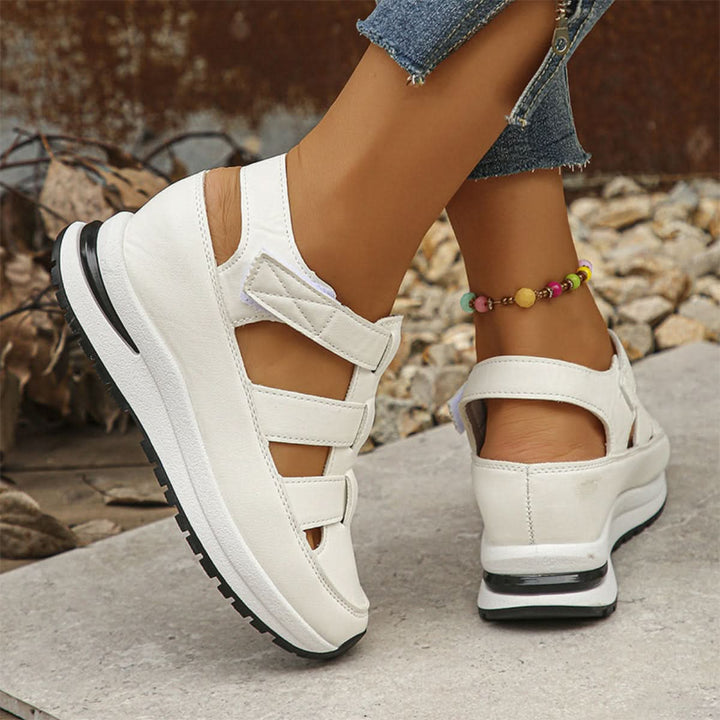 Susan | Sandals with Velcro Closure
