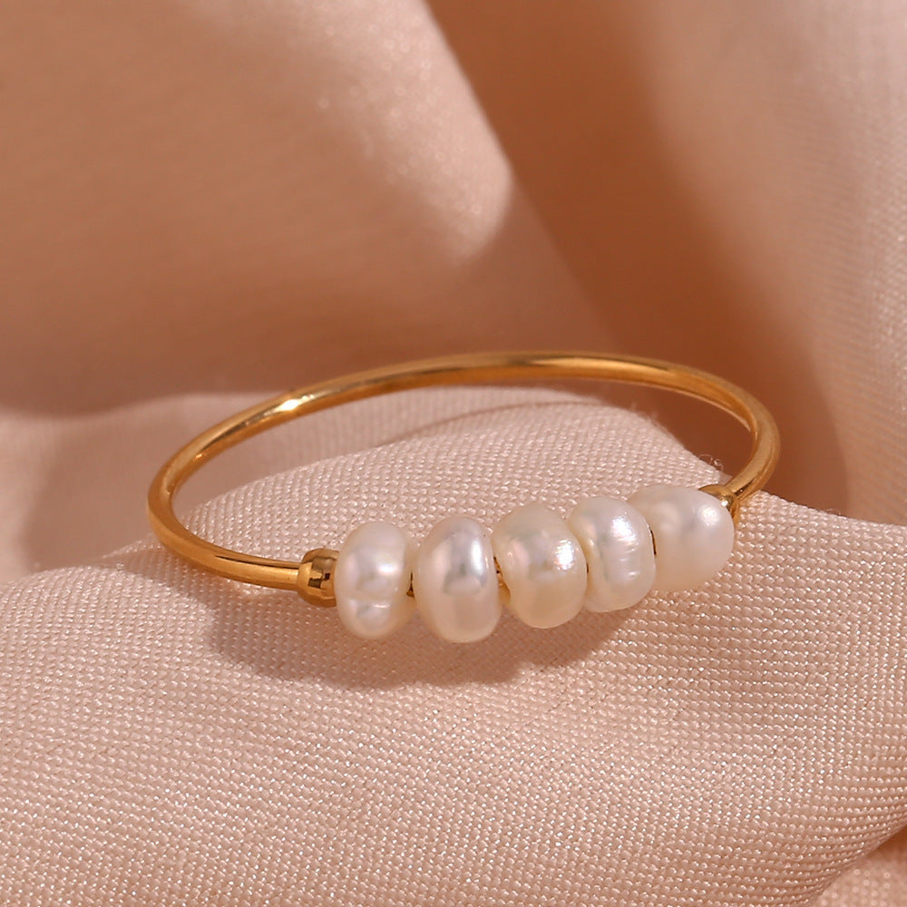 Bague Mini Perle Ariel