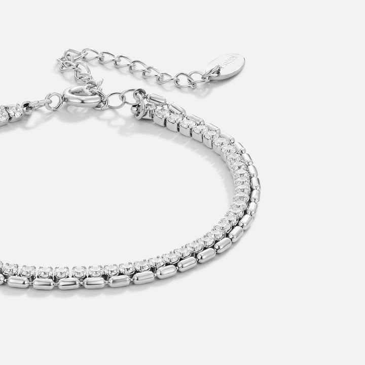 Bracelet en argent Arelia Kristall