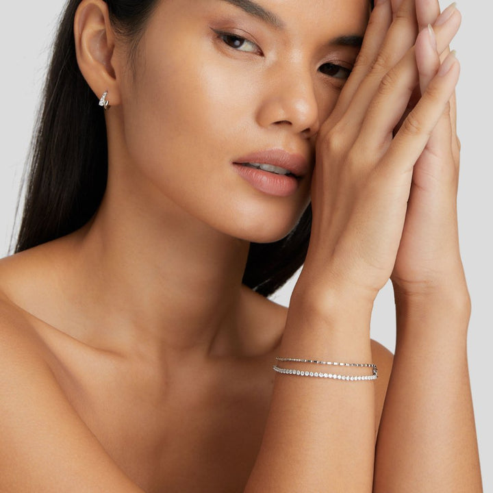 Bracelet en argent Arelia Kristall