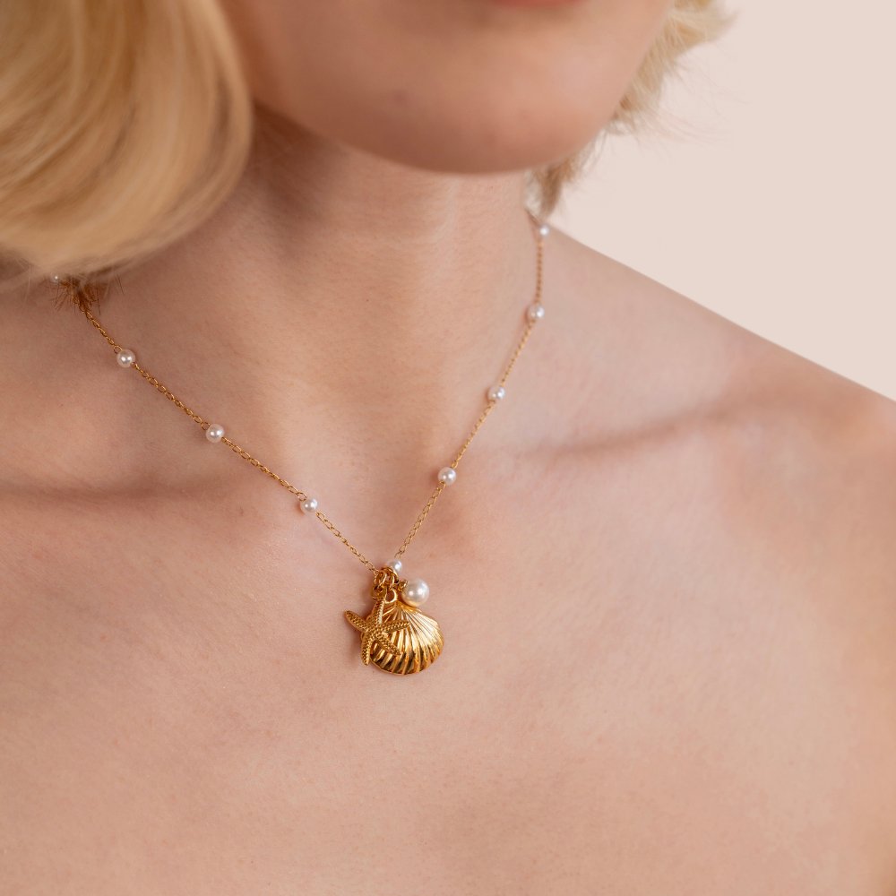 Collier Aria Shell Charm