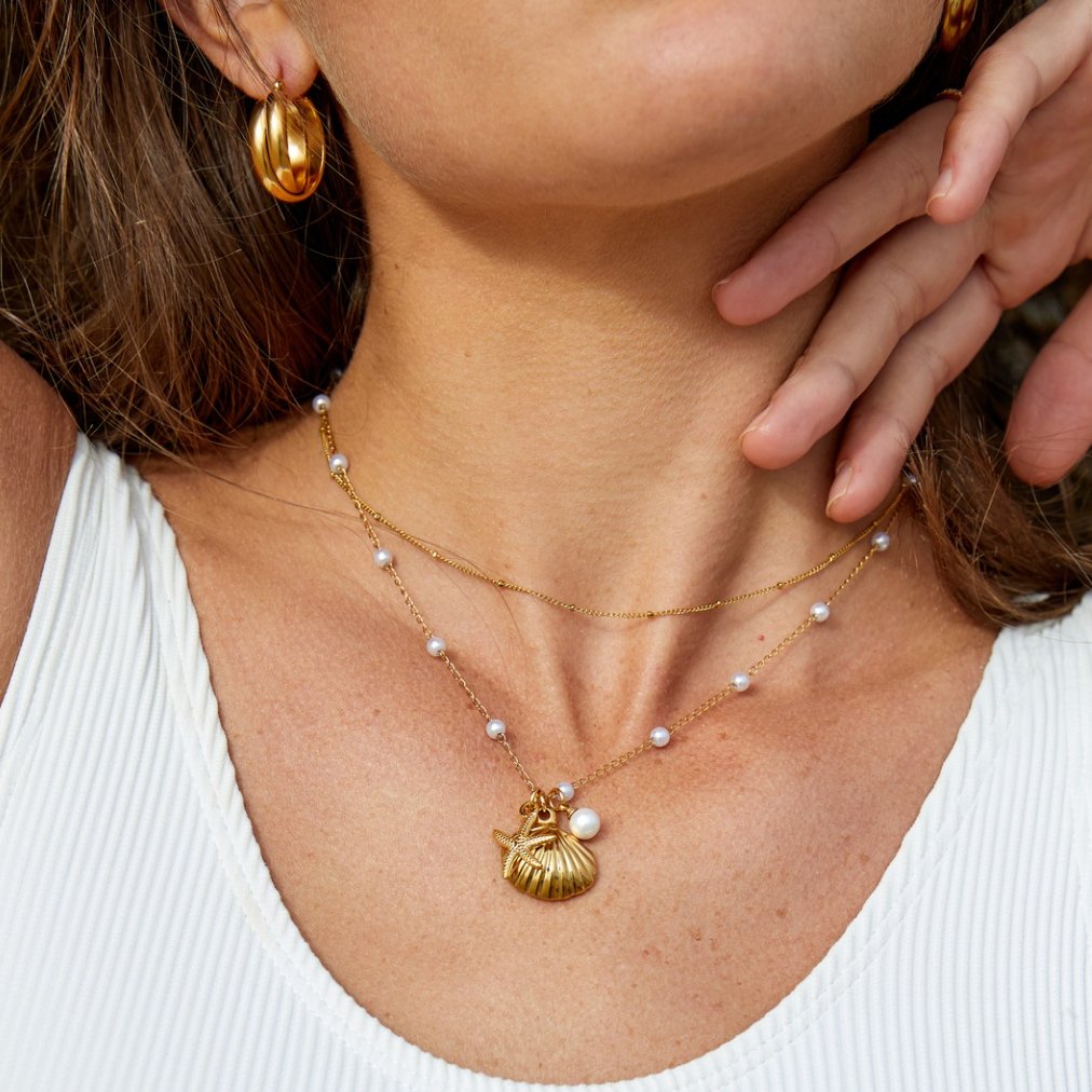 Collier Aria Shell Charm