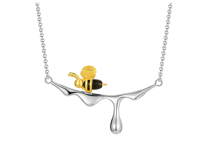 Collier Miel Coulant & Abeille