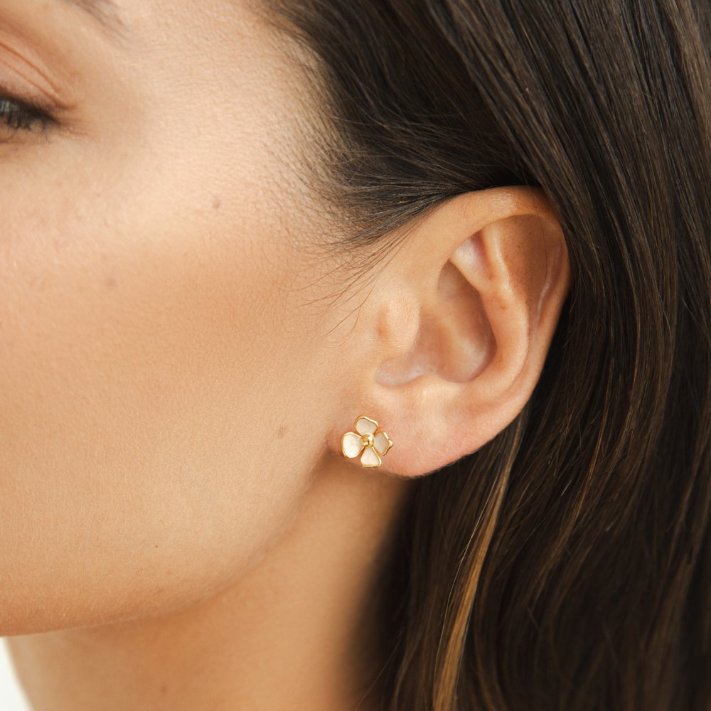 Boucles d'oreilles Fleuries