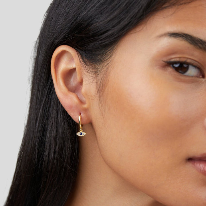 Boucles d'oreilles en gouttes d'yeux