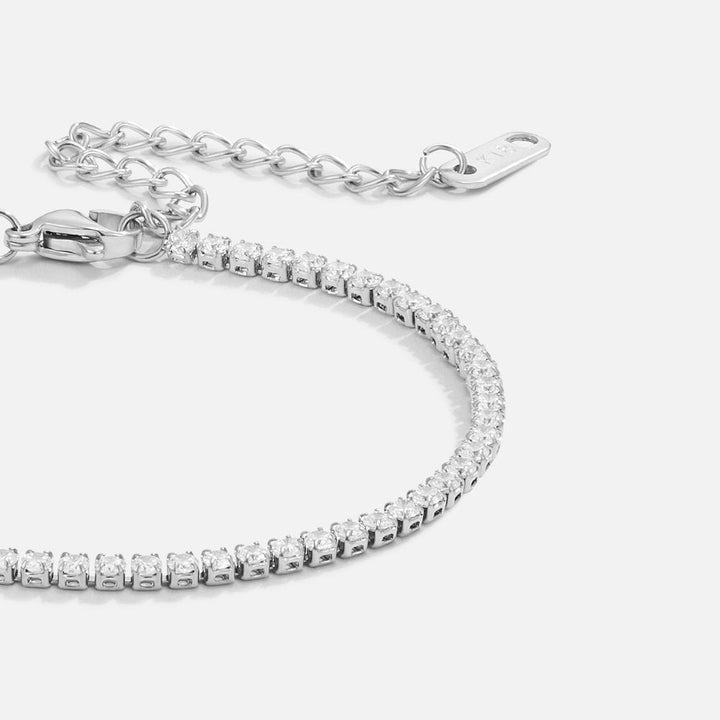 Bracelet de tennis Cordelia Silber