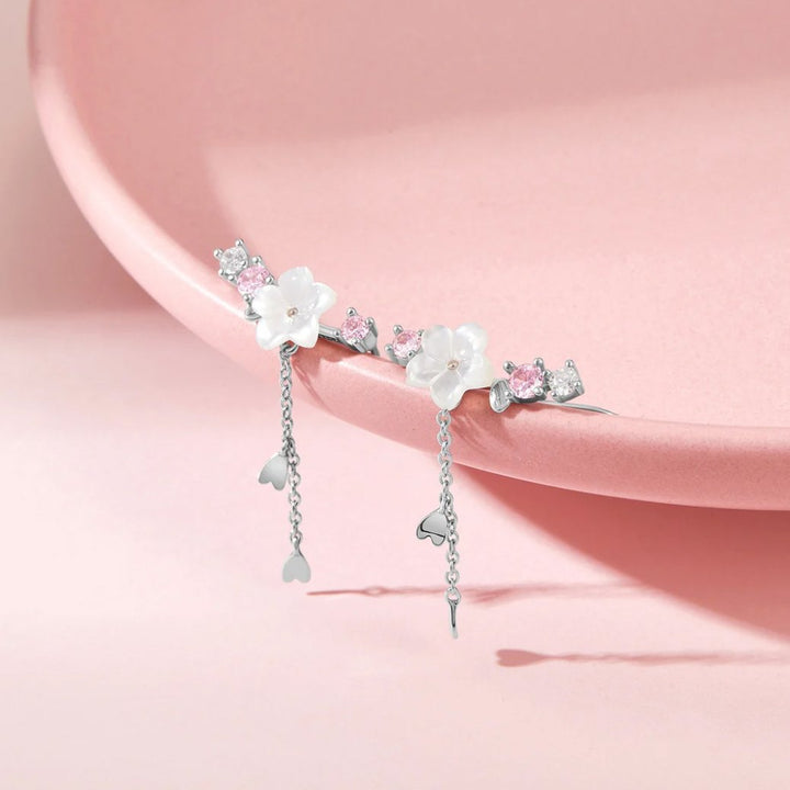 Boucles d'oreilles Fleurs de Cerisier