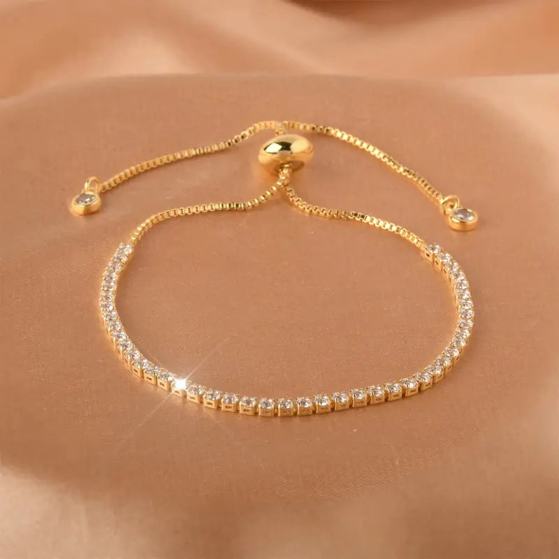 Bracelet de Tennis Ajustable Melly