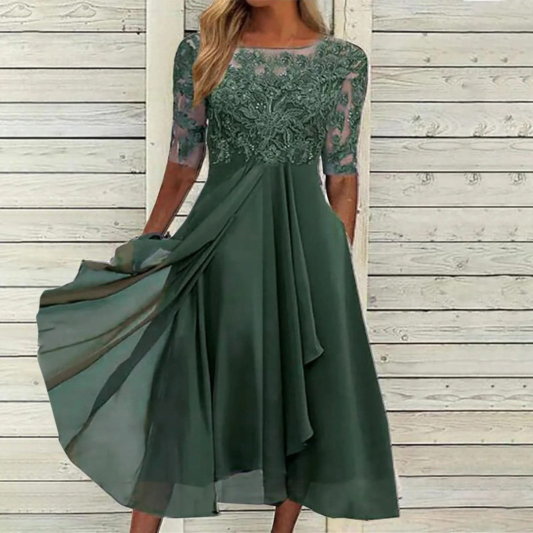 Luna | Celestial Grace Evening Dress