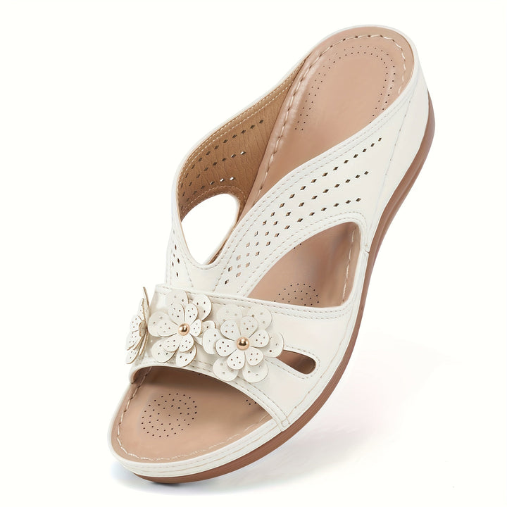 Carol | Floral Orthopedic Sandals