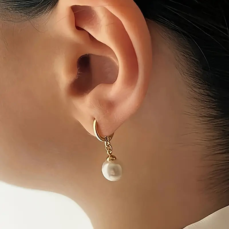 Ensemble de Bijoux en Perles Dorées