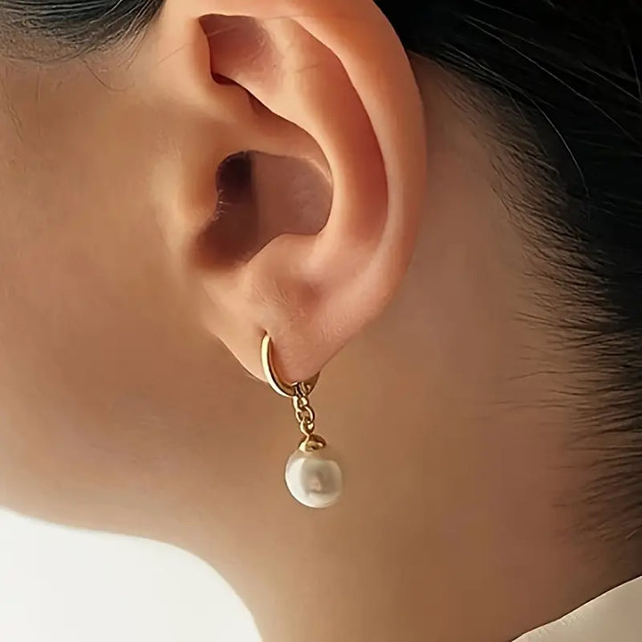 Ensemble de Bijoux en Perles Dorées