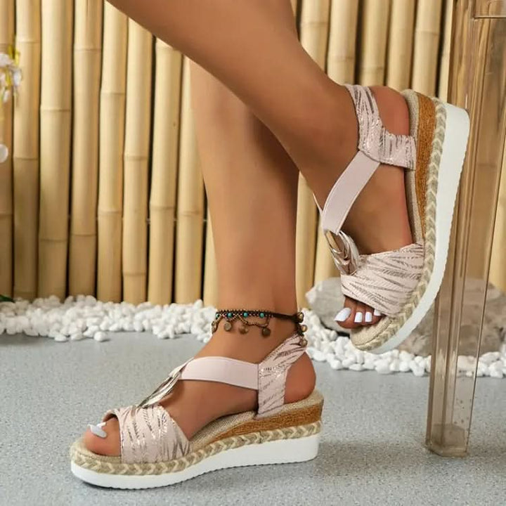 Morgane™ |  Sandales à plateau Comfortabele