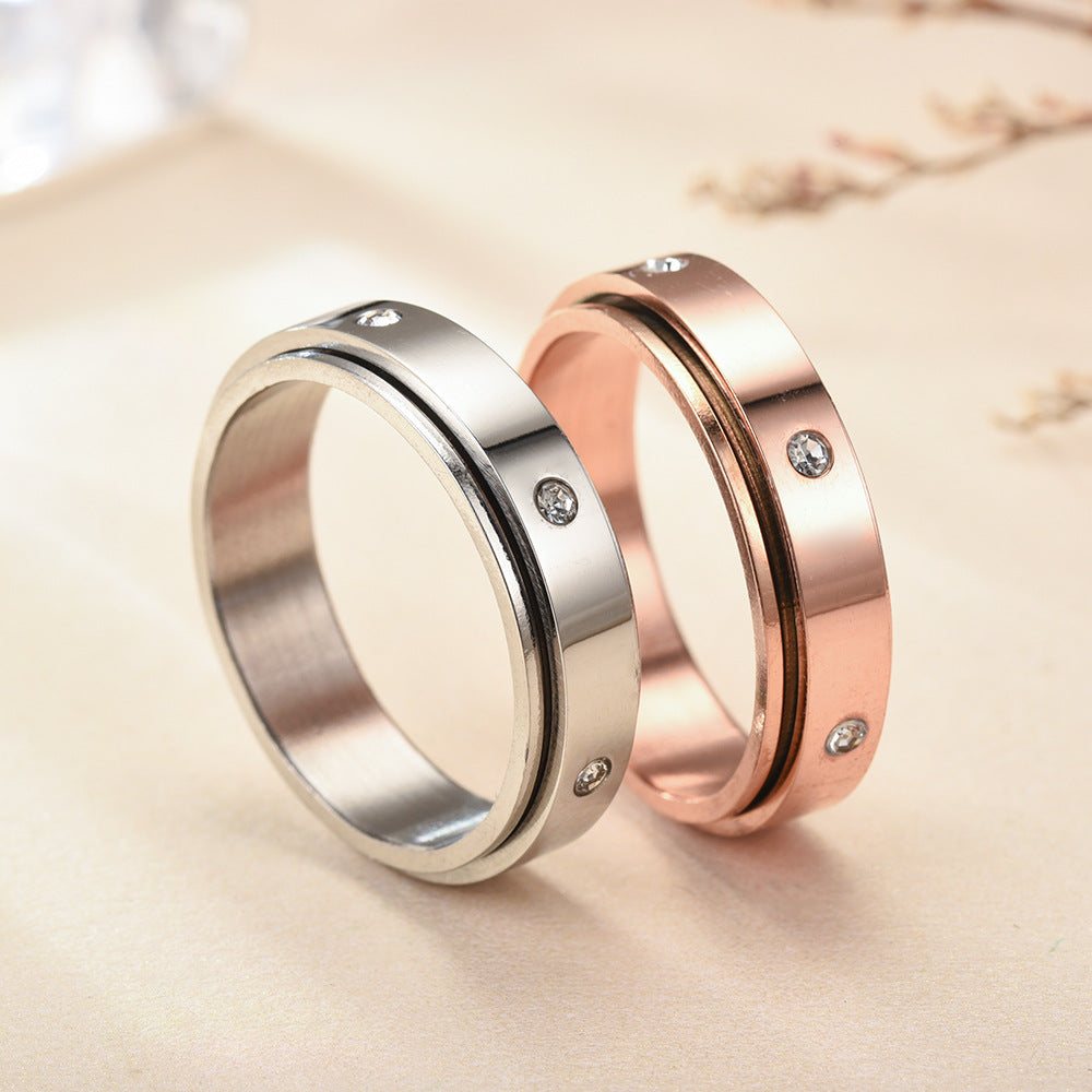Bague d'Amour Tournante