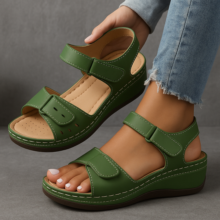 Merlin | Orthopedic Wedge Sandals
