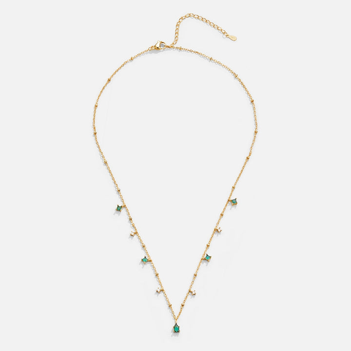 Collier en or Emily Kristall