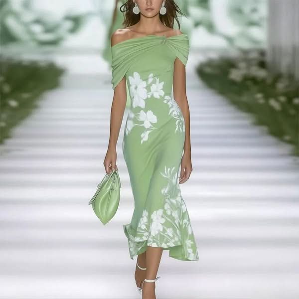 Carmen | Elegant Dress Fresh Orchid
