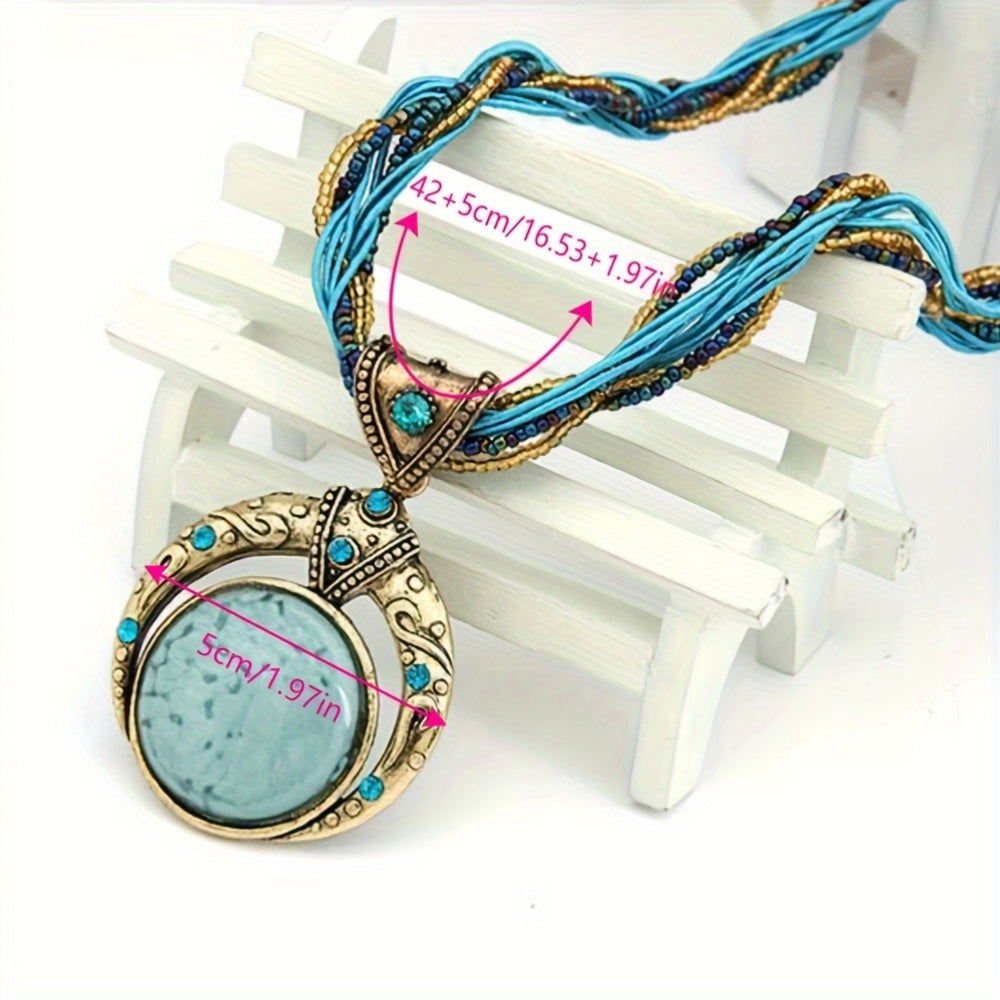Collier Pendentif Bohème