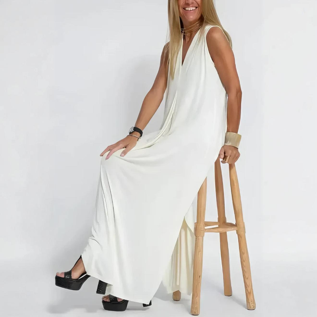 Morgane | Robe Longue Élégante avec Cardigan Offert