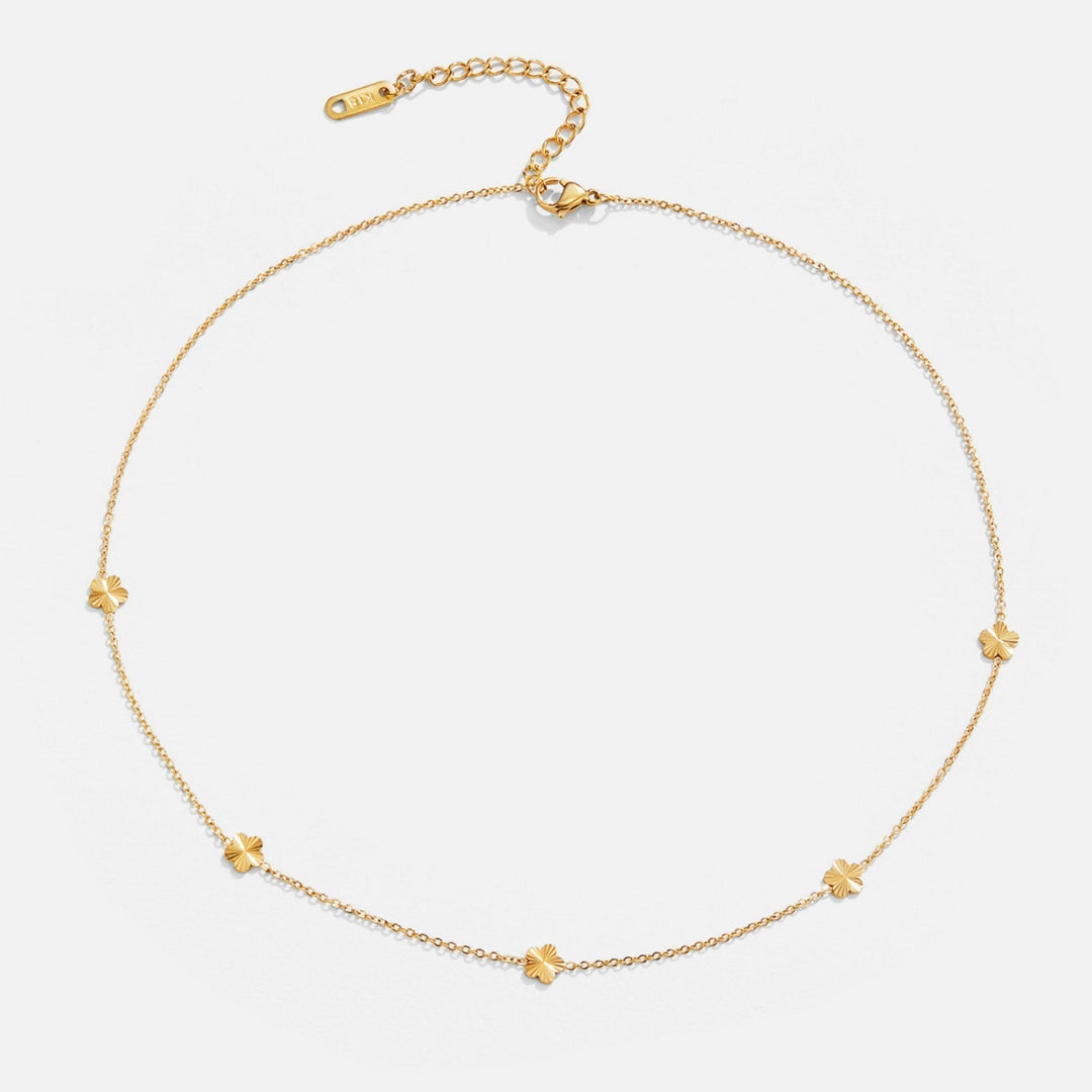 Collier en or Blumen Power