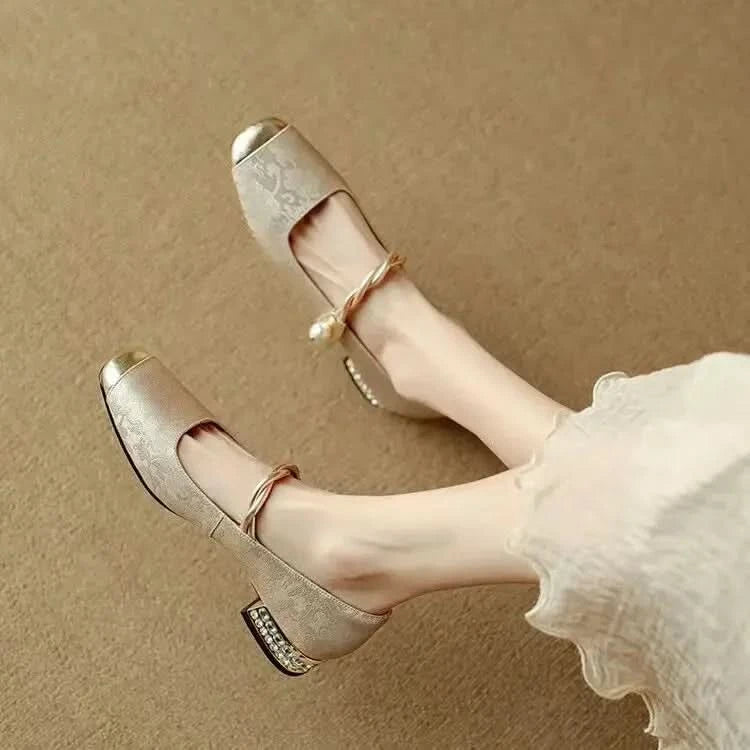 Morgane™ | Éclat botanique ballerine élégante
