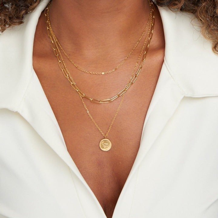 Collier superposé Janie Coin