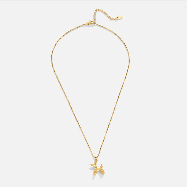Collier en forme de ballon doré