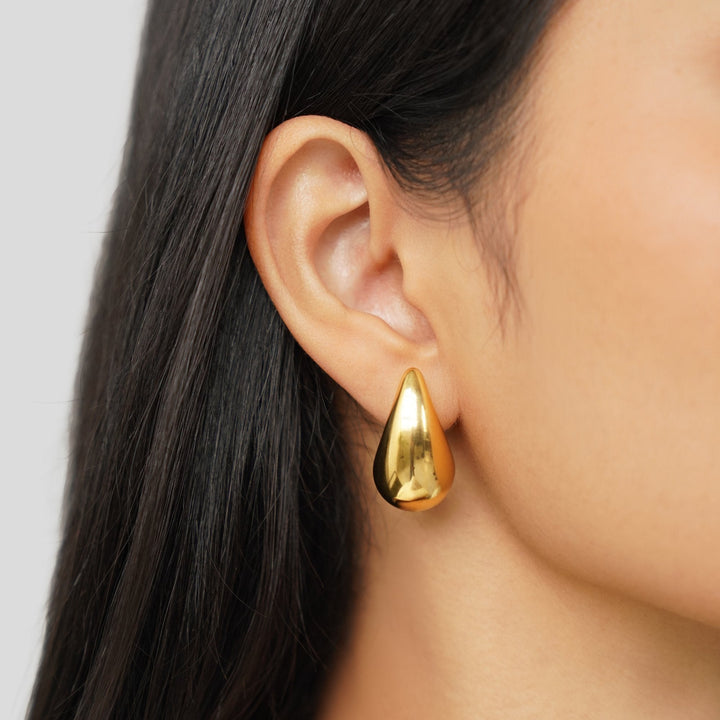 Boucles d'oreilles pendantes Ame Gold