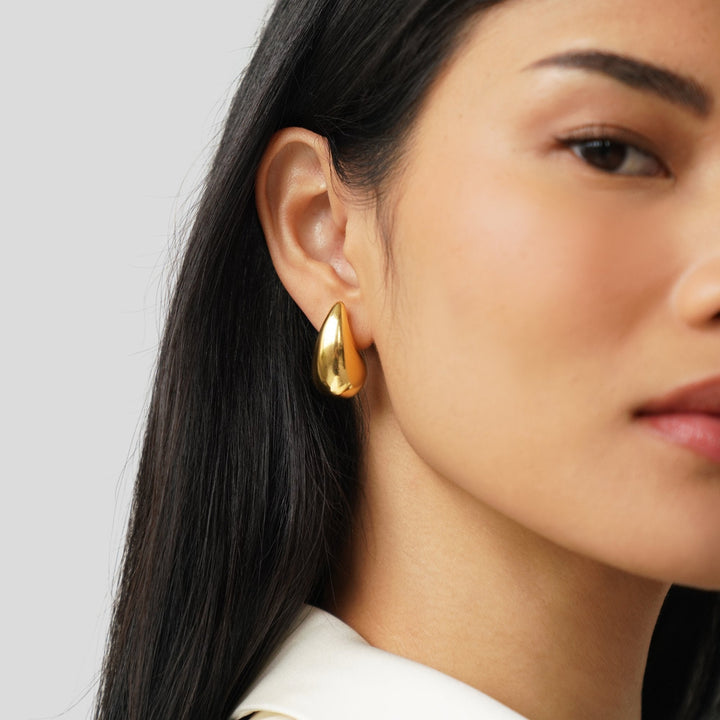Boucles d'oreilles pendantes Ame Gold