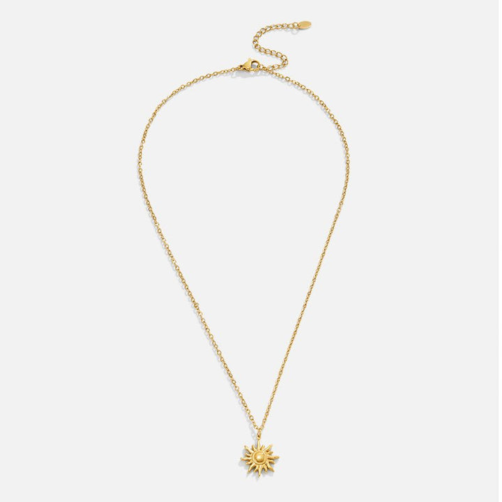 Collier Rayons de Soleil Dorés
