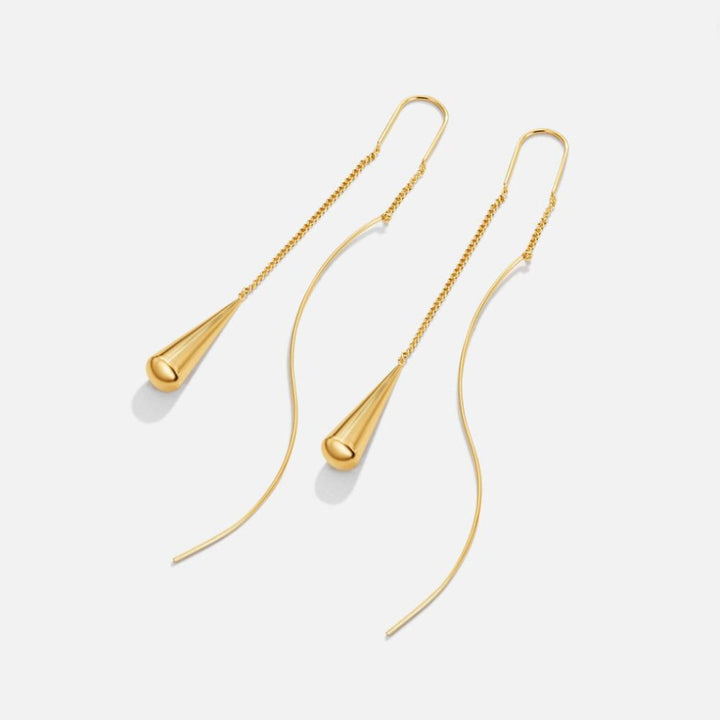 Boucles d'oreilles à franges en goutte
