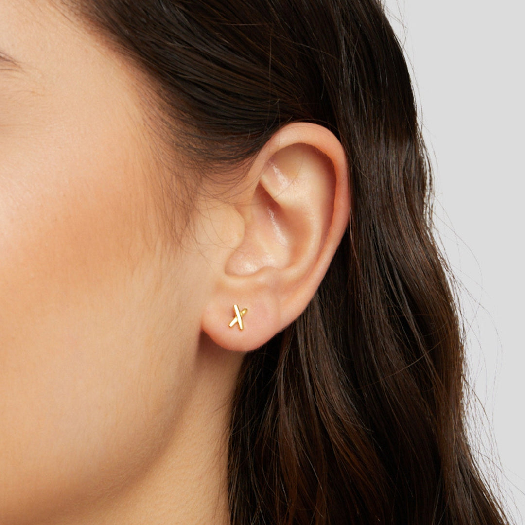Boucles d'oreilles Graffiti X