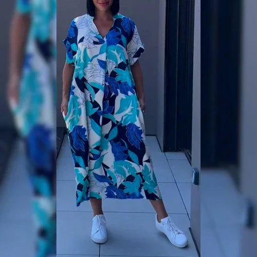 Morgane™ | Elegant Floral Dress