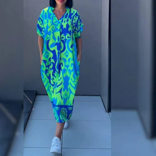 Morgane™ | Robe fleurie élégante