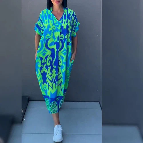 Morgane™ | Robe fleurie élégante