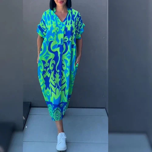Morgane™ | Elegant Floral Dress