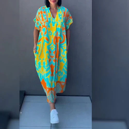 Morgane™ | Elegant Floral Dress