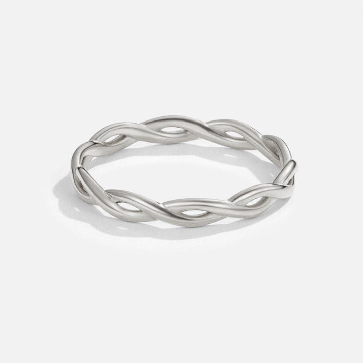 Bague tournante Infinity 18K Argent