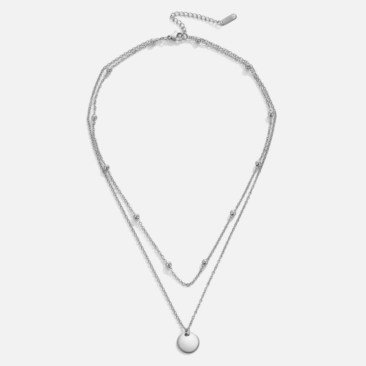 Collier à plusieurs couches en argent