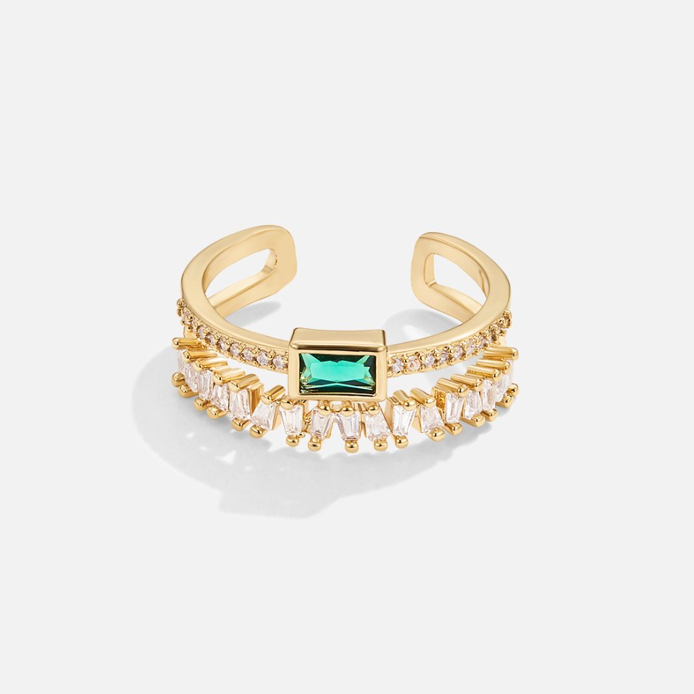 Bliss - Bague en cristal stratifié