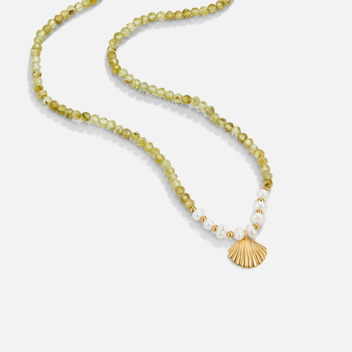 Collier en perles et coquillages Luca