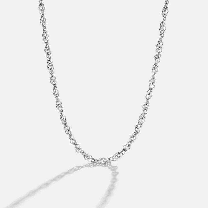 Collier en acier inoxydable Mila Twist