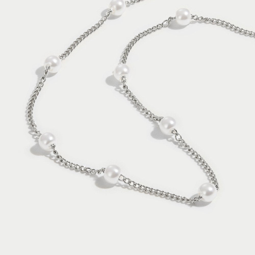 Collier Nura Pearl en argent 18K