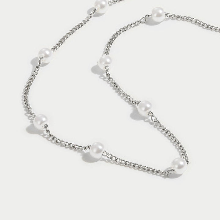 Collier Nura Pearl en argent 18K