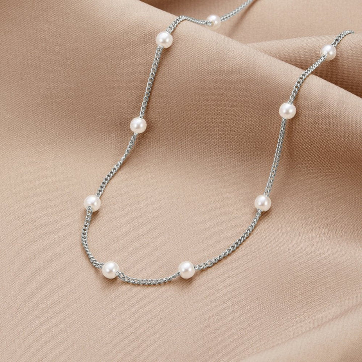 Collier Nura Pearl en argent 18K