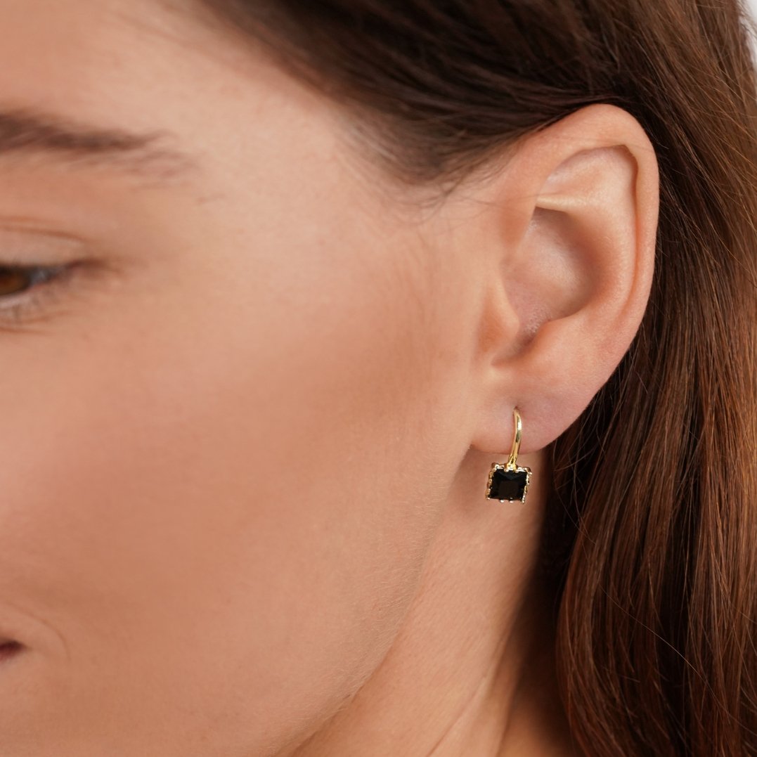 Boucles d'oreilles en goutte de cristal Wunder