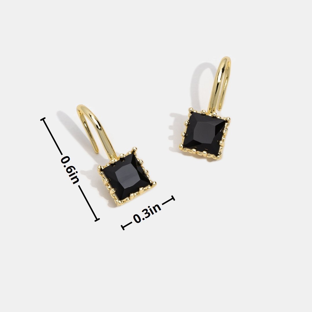 Boucles d'oreilles en goutte de cristal Wunder