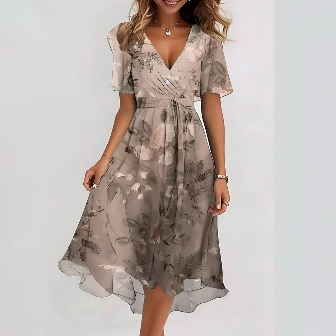 Eva | Short Sleeve Dress